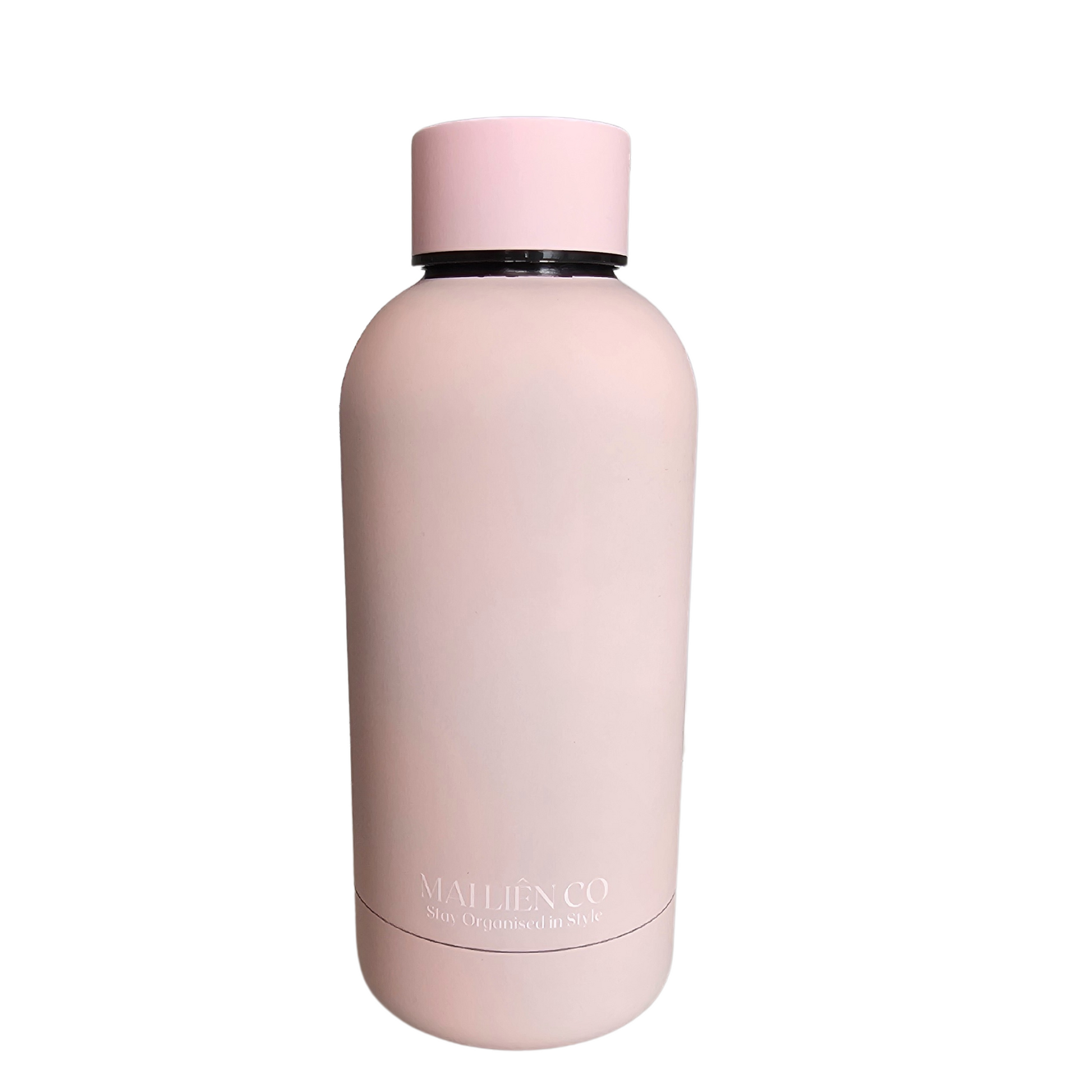 Blush pink stainless water bottle 350ml very luxurious