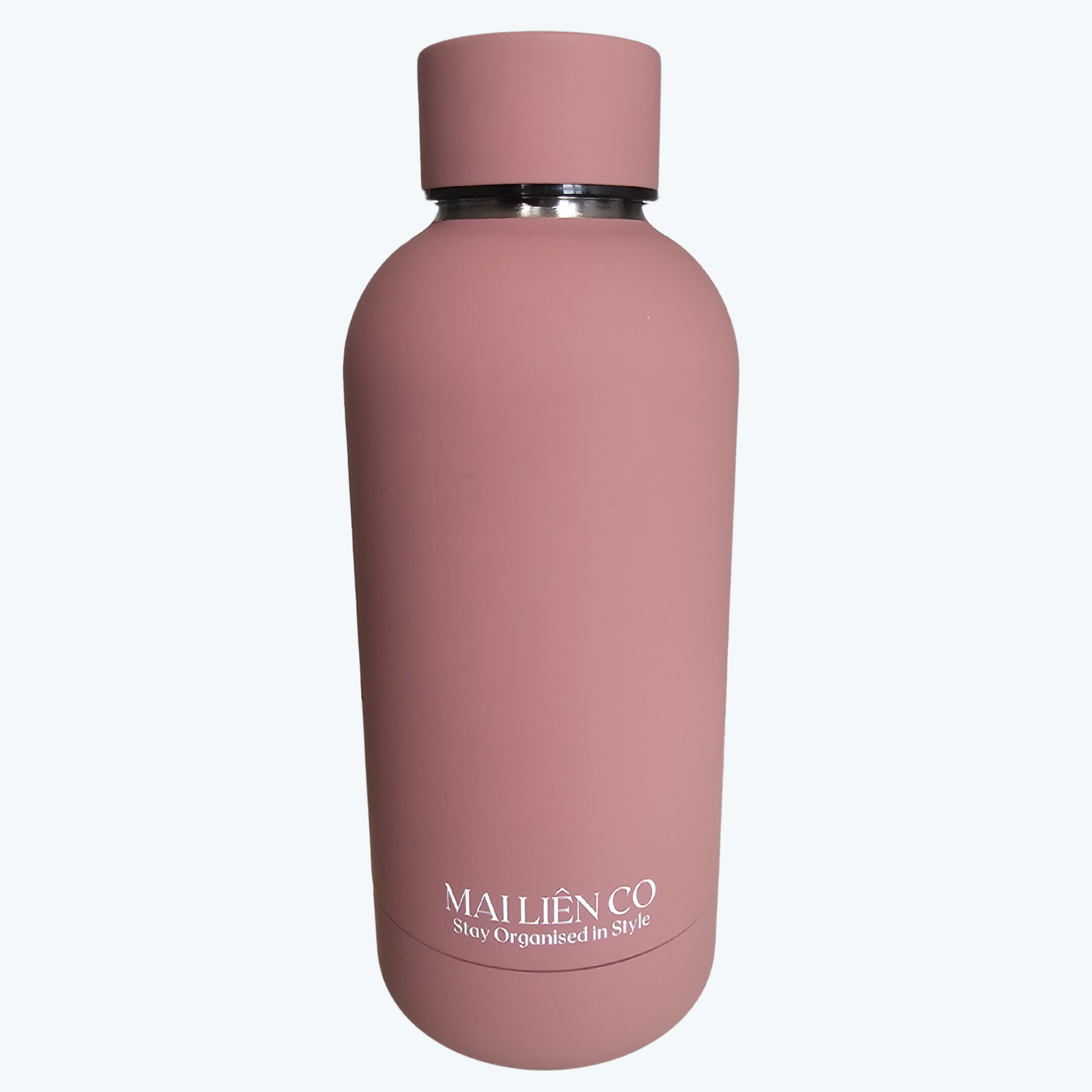 Dusty pink stainless water bottle 350ml very luxurious