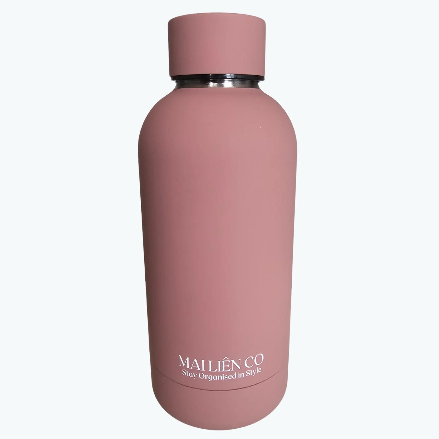 Dusty pink stainless water bottle 350ml very luxurious